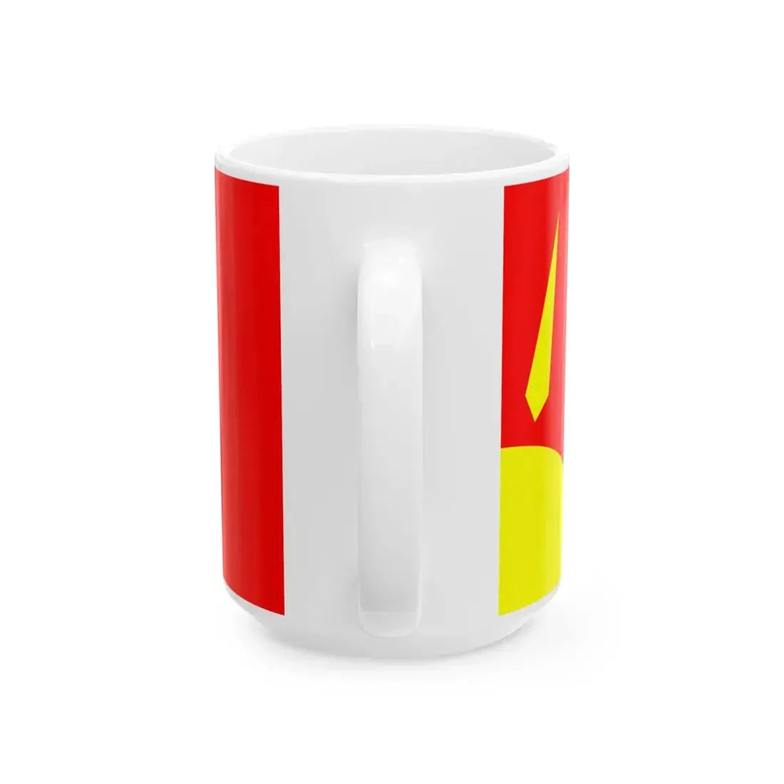 Flag of Novo Selo Municipality North Macedonia (North Macedonia) White Coffee Mug - Go Mug Yourself