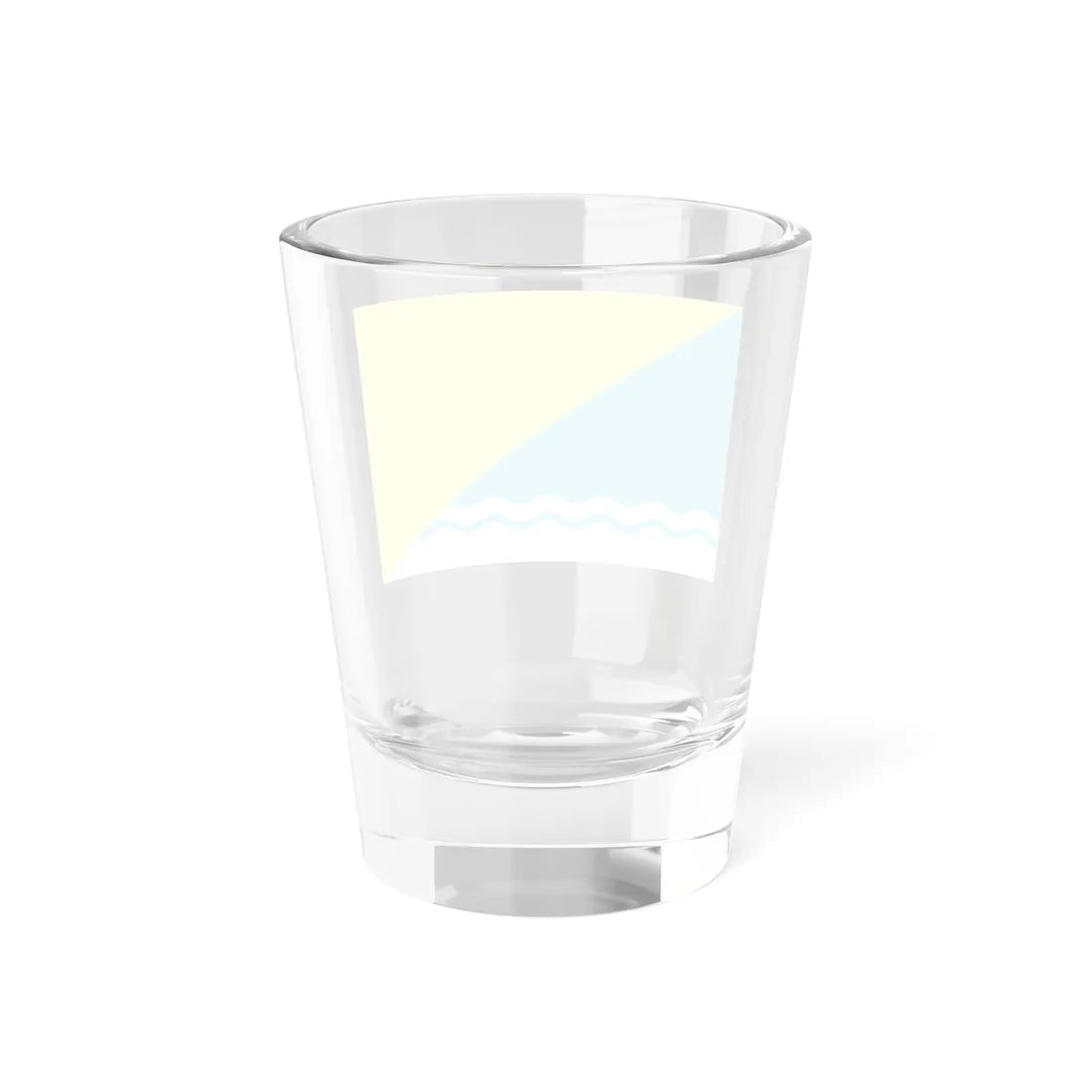 Flag of Novoazovsk raion (Ukraine) Shot Glass 1.5oz - Go Mug Yourself