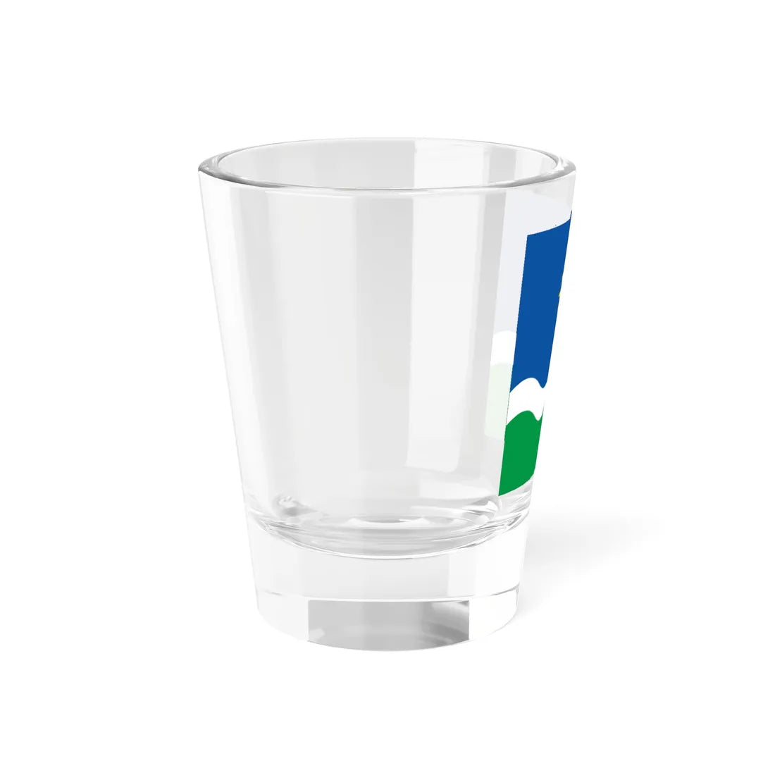 Flag of Novohryhorivka Novoukrainka Raion (Ukraine) Shot Glass 1.5oz - Go Mug Yourself