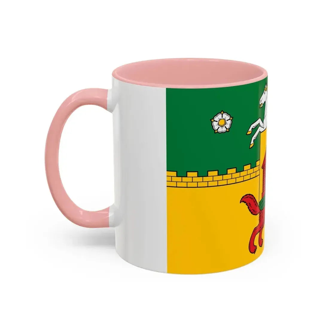 Flag of Novokuznetsk Russia - Accent Coffee Mug - Go Mug Yourself