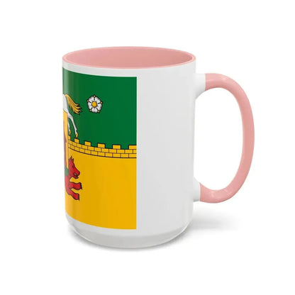 Flag of Novokuznetsk Russia - Accent Coffee Mug - Go Mug Yourself