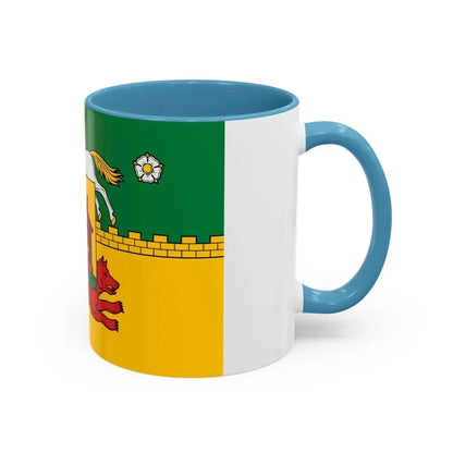 Flag of Novokuznetsk Russia - Accent Coffee Mug - Go Mug Yourself