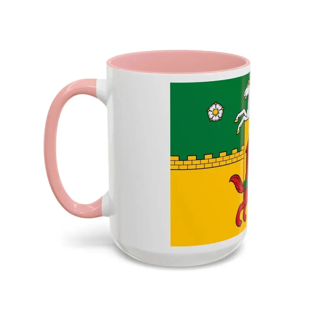 Flag of Novokuznetsk Russia - Accent Coffee Mug - Go Mug Yourself