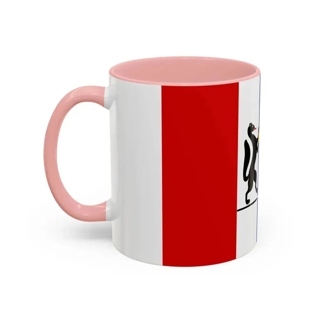 Flag of Novosibirsk Oblast Russia - Accent Coffee Mug - Go Mug Yourself