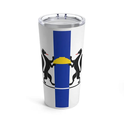 Flag of Novosibirsk Oblast Russia - Tumbler 20oz 20oz - Go Mug Yourself