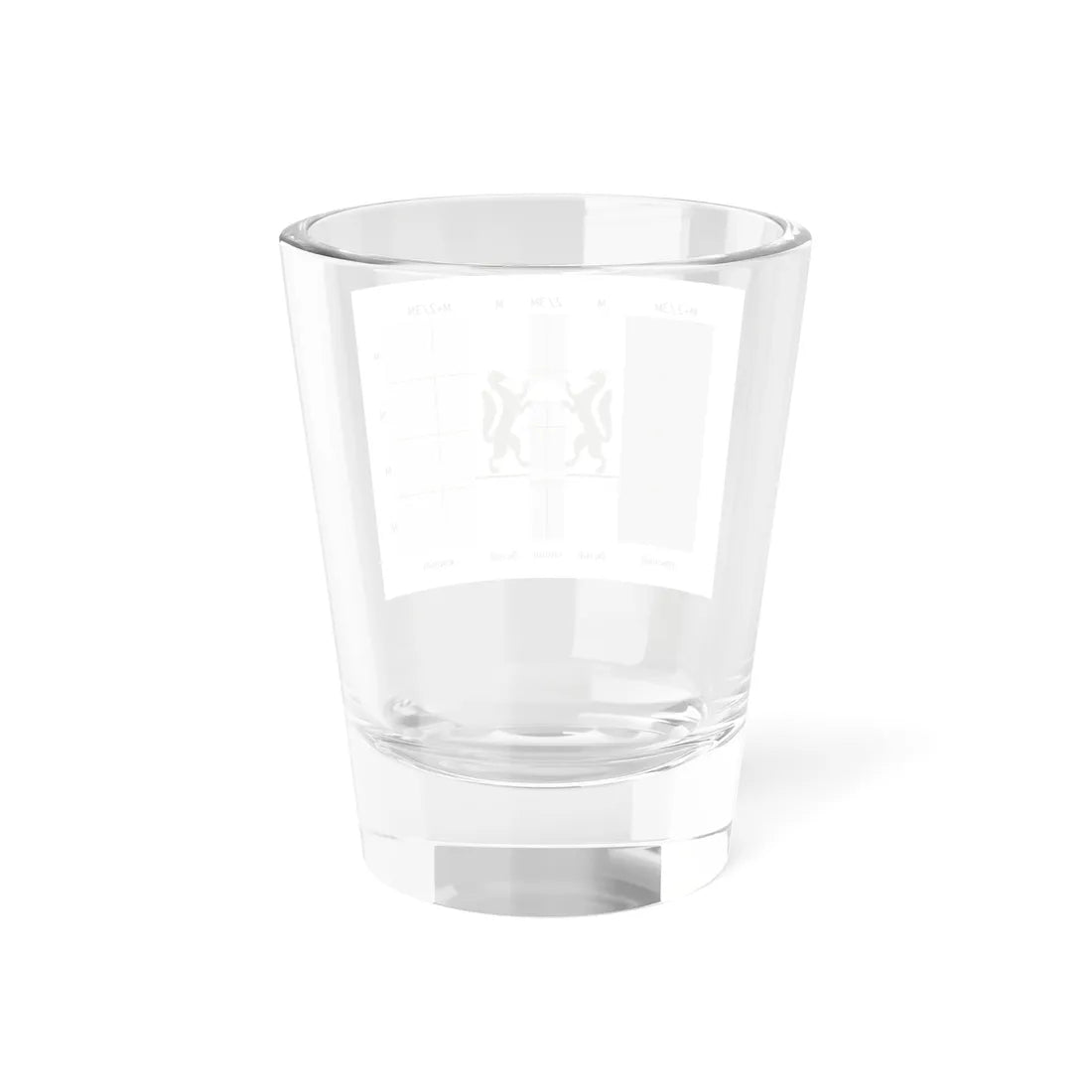 Flag of Novosibirsk oblast scheme (Russia) Shot Glass 1.5oz - Go Mug Yourself