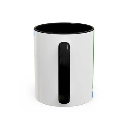 Flag of Novosibirsk Russia - Accent Coffee Mug - Go Mug Yourself
