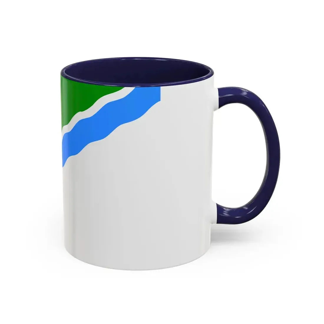 Flag of Novosibirsk Russia - Accent Coffee Mug - Go Mug Yourself