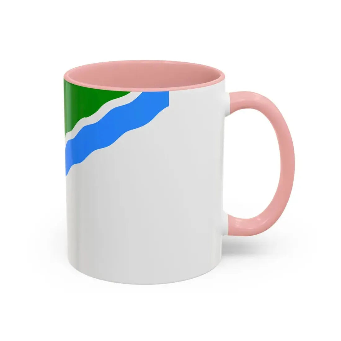 Flag of Novosibirsk Russia - Accent Coffee Mug - Go Mug Yourself