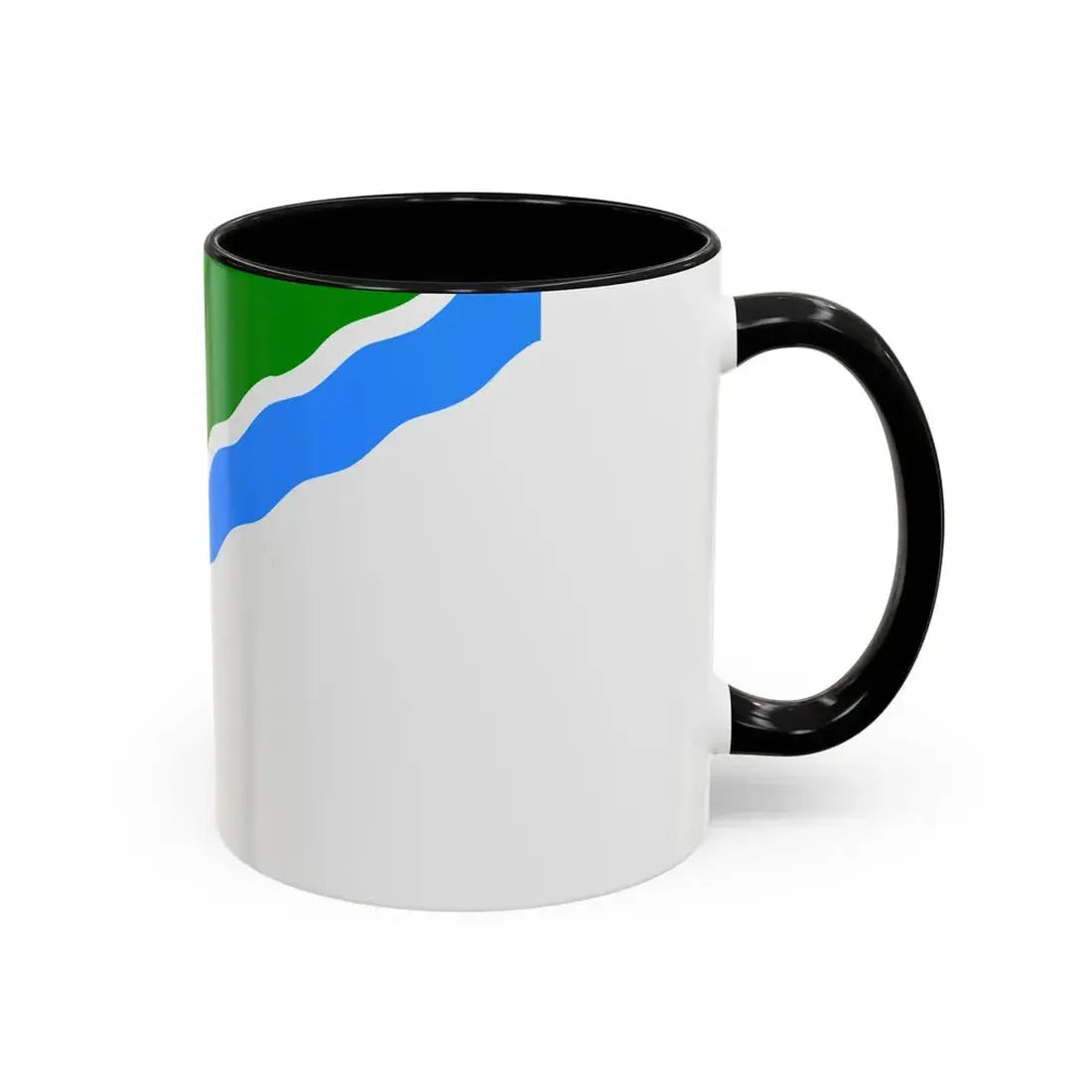 Flag of Novosibirsk Russia - Accent Coffee Mug - Go Mug Yourself