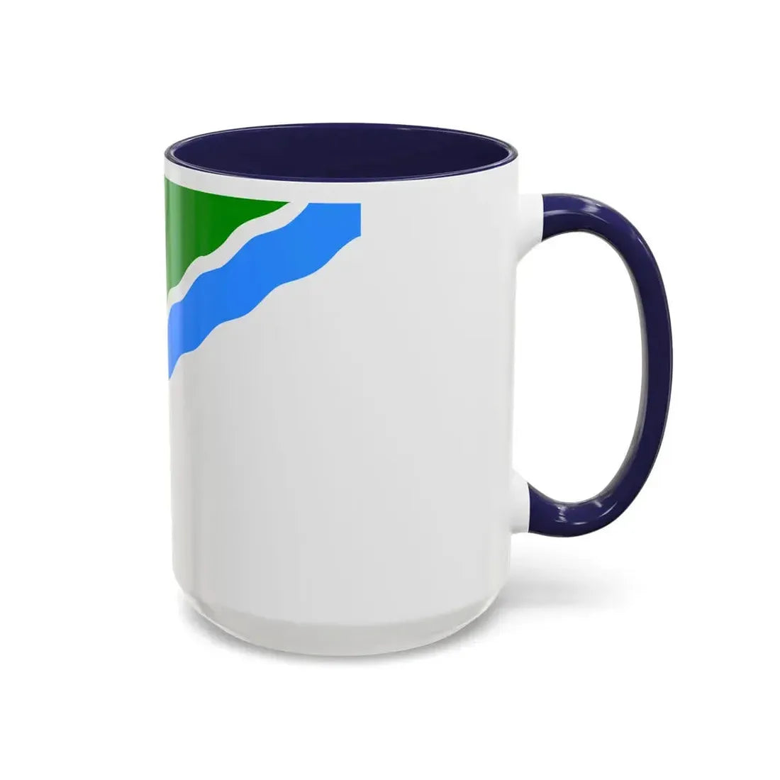 Flag of Novosibirsk Russia - Accent Coffee Mug - Go Mug Yourself