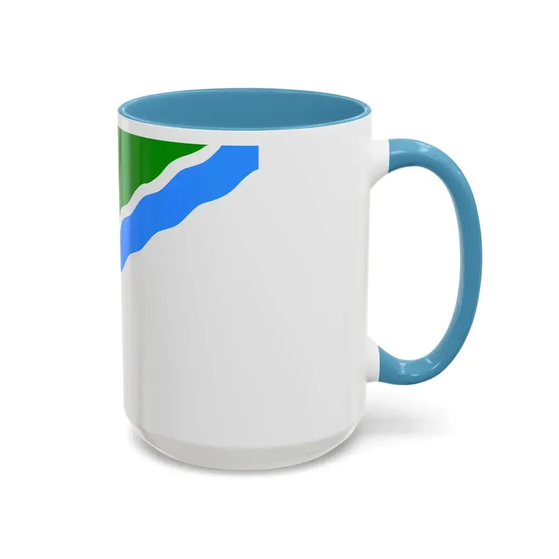 Flag of Novosibirsk Russia - Accent Coffee Mug - Go Mug Yourself