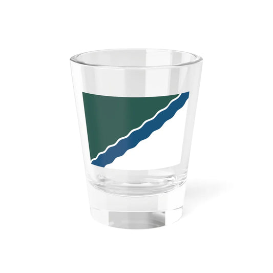Flag of Novosibirsk (Russia) Shot Glass 1.5oz 1.5oz - Go Mug Yourself