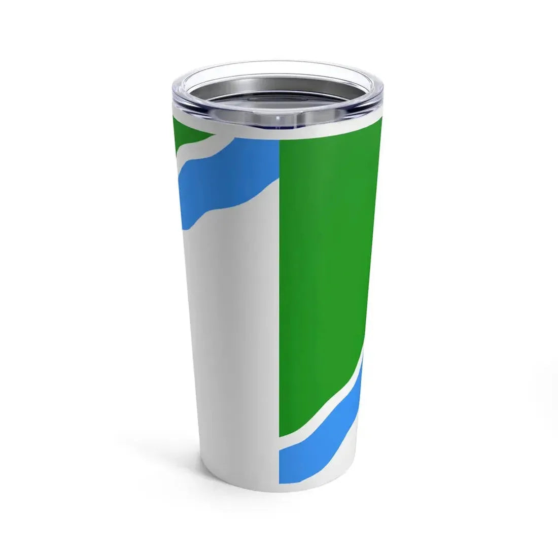 Flag of Novosibirsk Russia - Tumbler 20oz - Go Mug Yourself