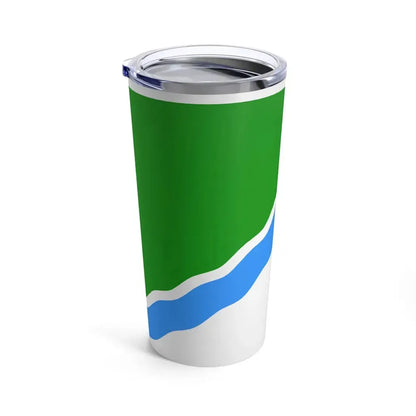 Flag of Novosibirsk Russia - Tumbler 20oz - Go Mug Yourself