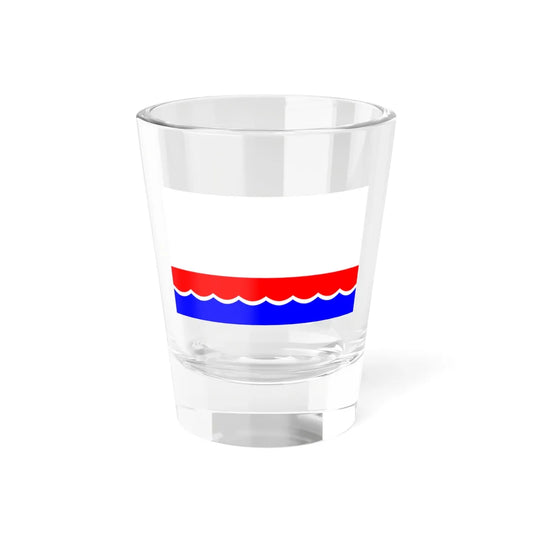 Flag of Novospassky rayon 2006 (Russia) Shot Glass 1.5oz 1.5oz - Go Mug Yourself