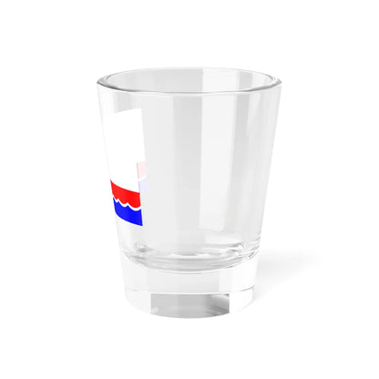 Flag of Novospassky rayon 2006 (Russia) Shot Glass 1.5oz - Go Mug Yourself
