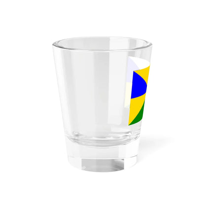 Flag of Novotamanskoe Krasnodar krai (Russia) Shot Glass 1.5oz - Go Mug Yourself