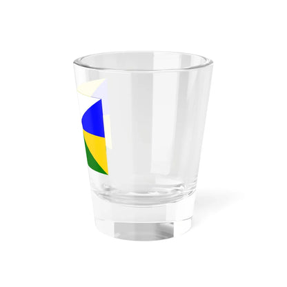 Flag of Novotamanskoe Krasnodar krai (Russia) Shot Glass 1.5oz - Go Mug Yourself