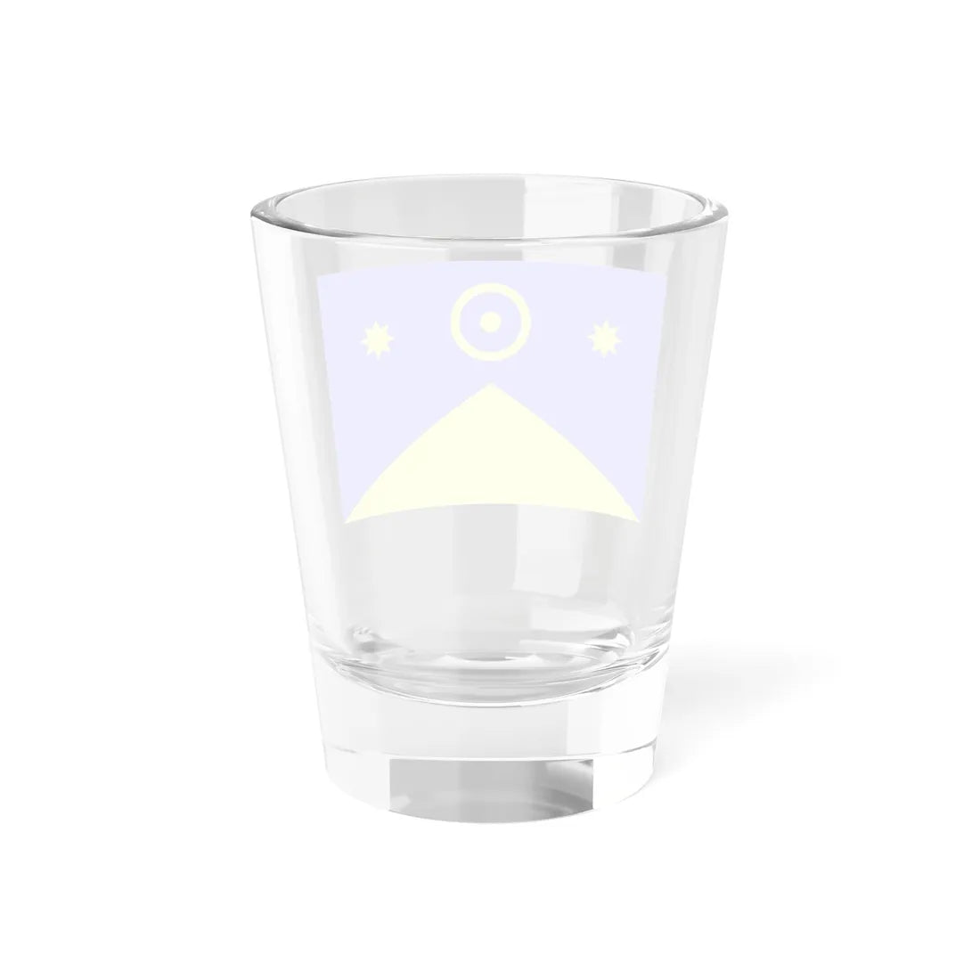 Flag of Novoukrainka raion (Ukraine) Shot Glass 1.5oz - Go Mug Yourself