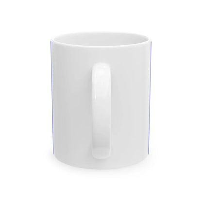 Flag of Novoukrainka raion (Ukraine) White Coffee Mug - Go Mug Yourself