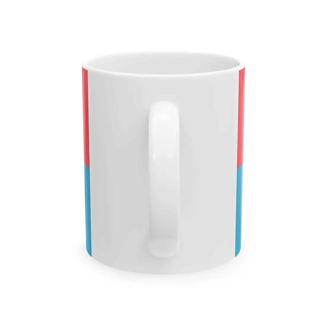 Flag of Novovodolazkyj (Ukraine) White Coffee Mug - Go Mug Yourself