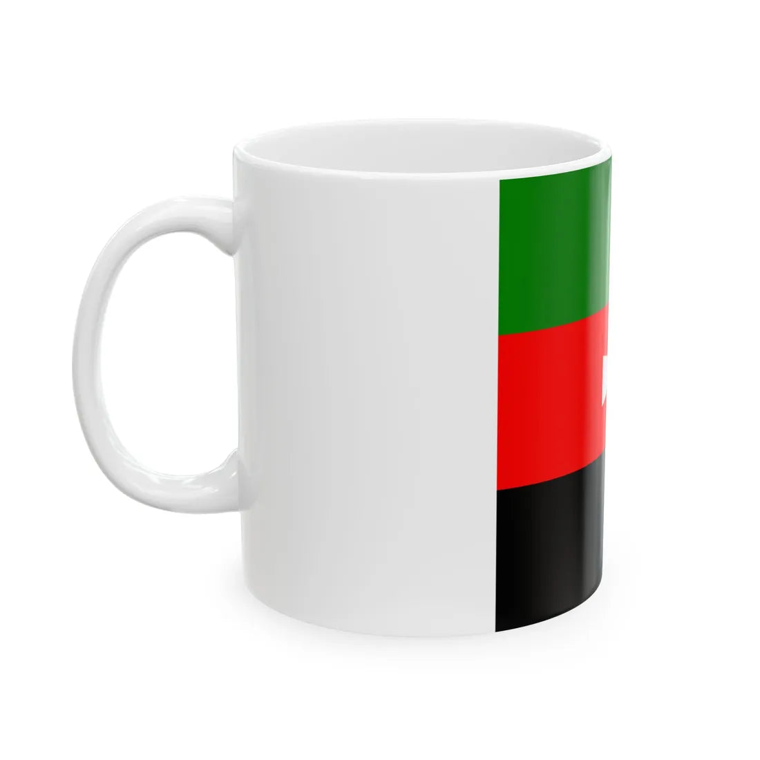 Flag of Novovolynsk (Ukraine) White Coffee Mug - Go Mug Yourself