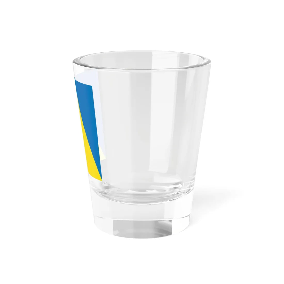 Flag of Novyi Rozdil (Ukraine) Shot Glass 1.5oz - Go Mug Yourself