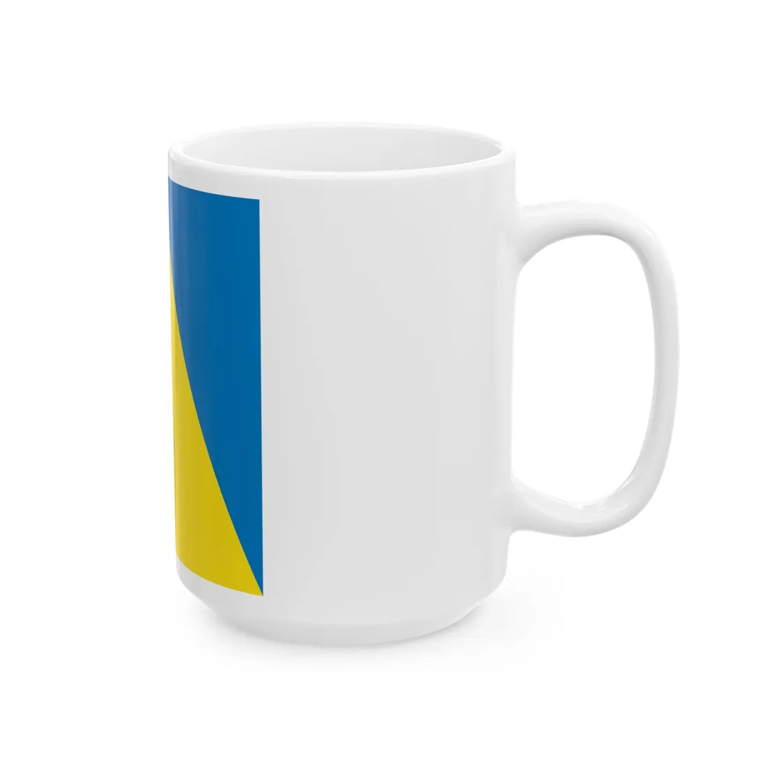 Flag of Novyi Rozdil (Ukraine) White Coffee Mug - Go Mug Yourself