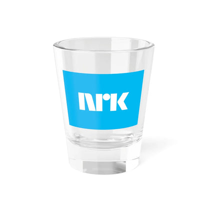 Flag of NRK (Norway) Shot Glass 1.5oz 1.5oz - Go Mug Yourself