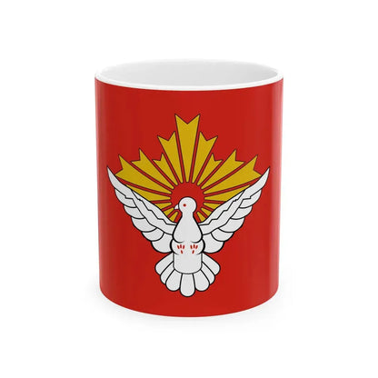 Flag of NSF and NPR (Japan) White Coffee Mug 11oz - Go Mug Yourself