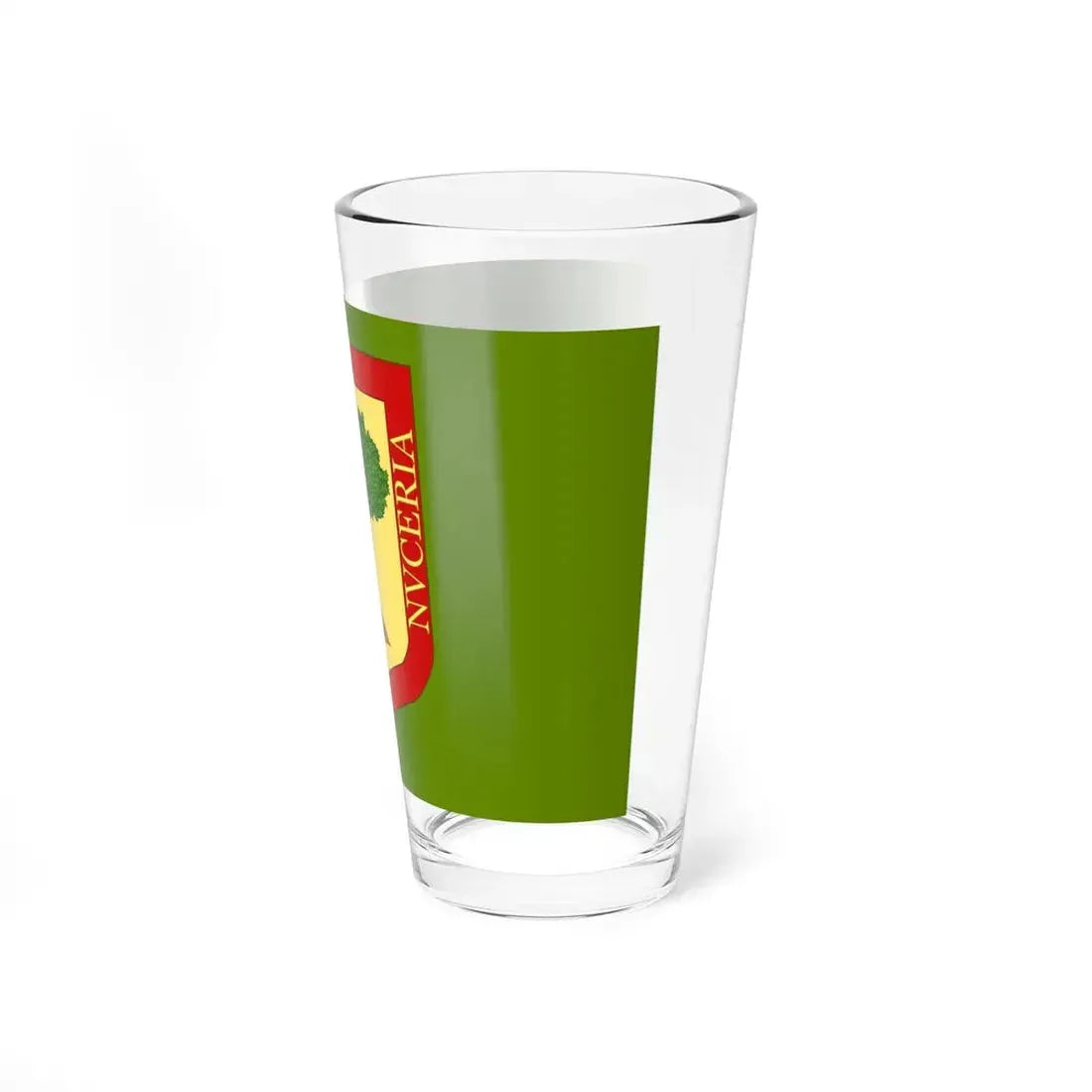 Flag of Nuceria (Italy) Pint Glass 16oz - Go Mug Yourself