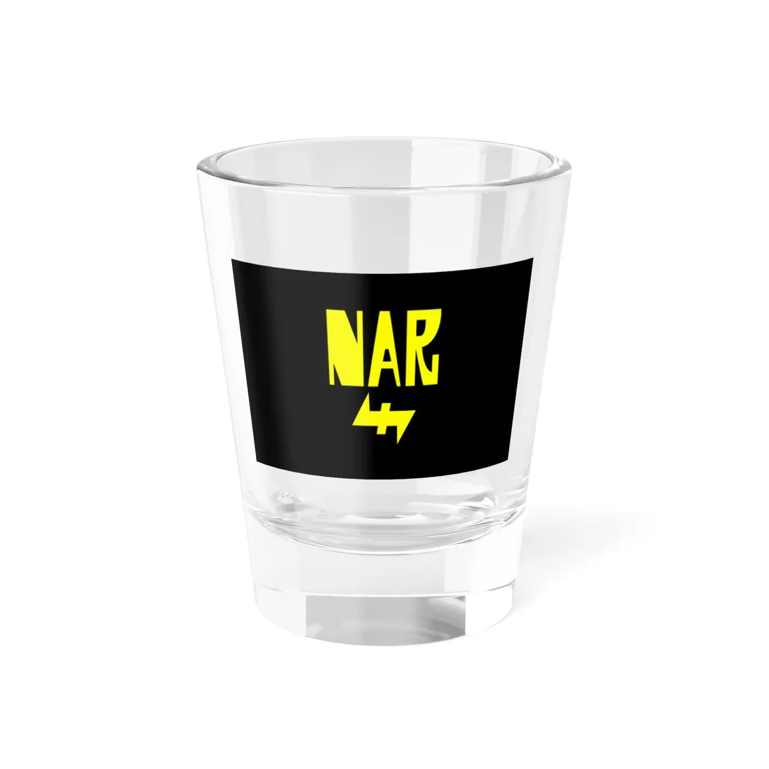 Flag of Nuclei Armati Rivoluzionari (Italy) Shot Glass 1.5oz 1.5oz - Go Mug Yourself