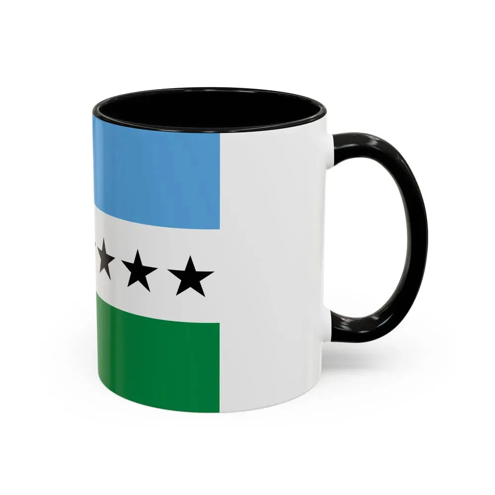 Flag of Nueva Loja Ecuador - Accent Coffee Mug - Go Mug Yourself