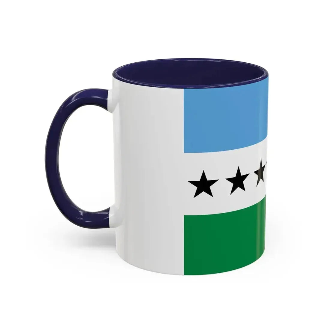 Flag of Nueva Loja Ecuador - Accent Coffee Mug - Go Mug Yourself