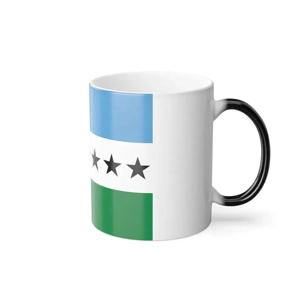 Flag of Nueva Loja Ecuador - Color Changing Coffee Mug - Go Mug Yourself