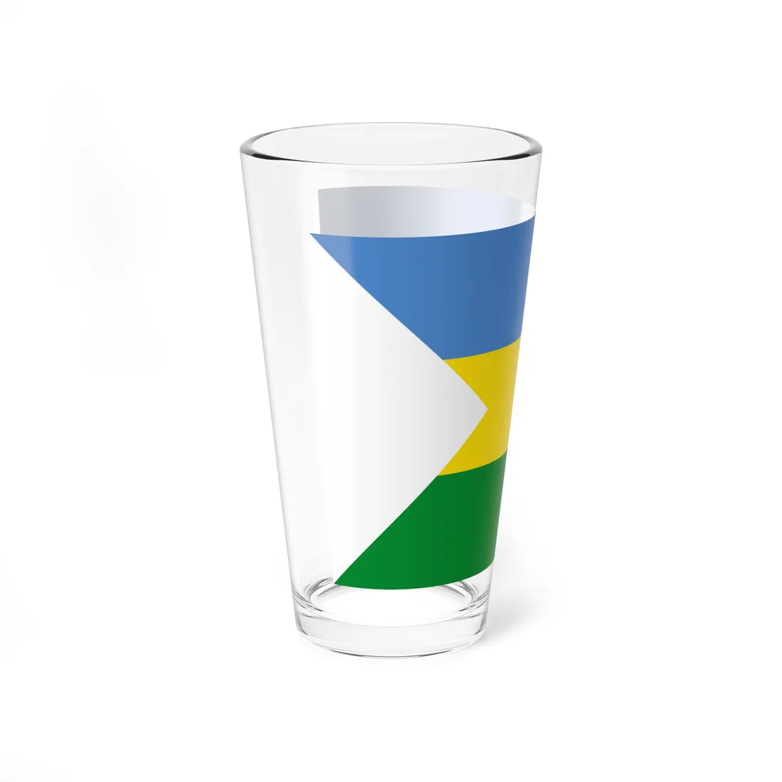 Flag of Nuevo Chimbote (Peru) Pint Glass 16oz - Go Mug Yourself