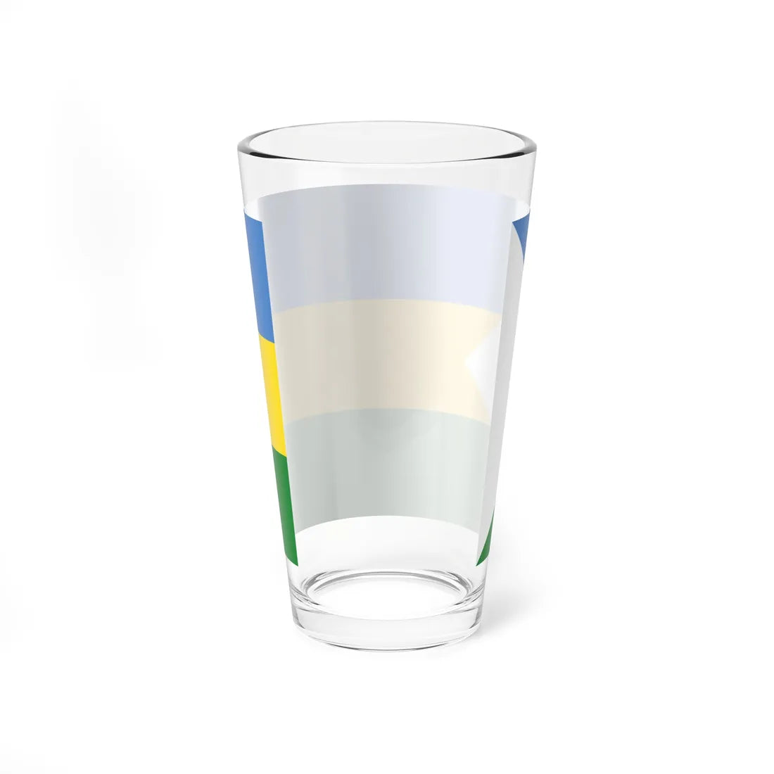 Flag of Nuevo Chimbote (Peru) Pint Glass 16oz - Go Mug Yourself