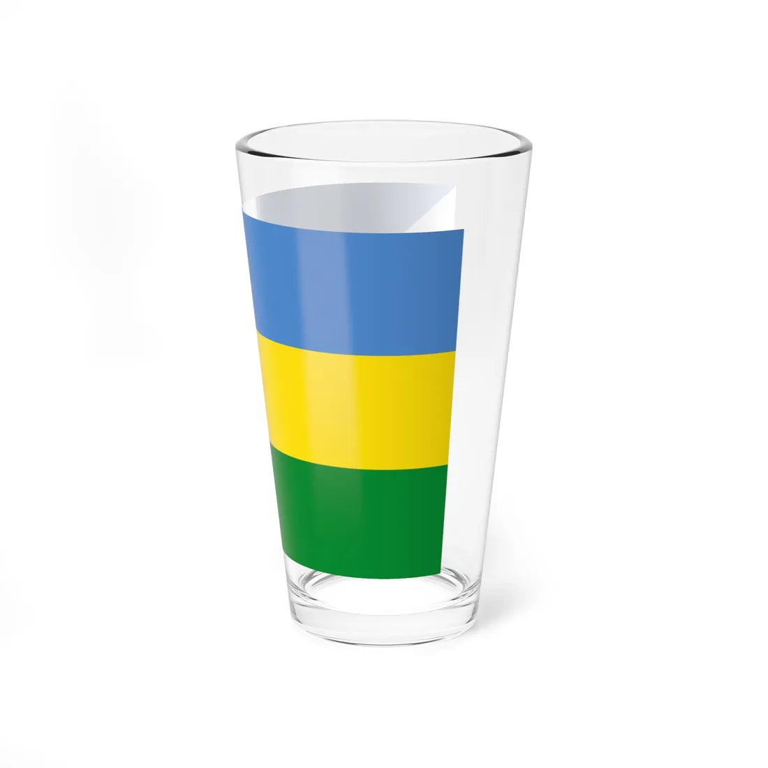 Flag of Nuevo Chimbote (Peru) Pint Glass 16oz - Go Mug Yourself