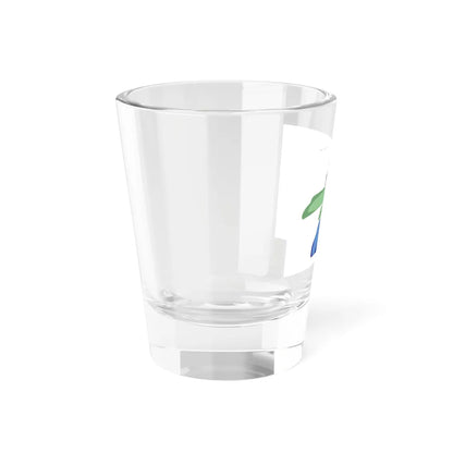 Flag of Nunatsiavut (Canada) Shot Glass 1.5oz - Go Mug Yourself