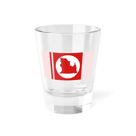 Flag of Nunavik (Canada) Shot Glass 1.5oz 1.5oz - Go Mug Yourself