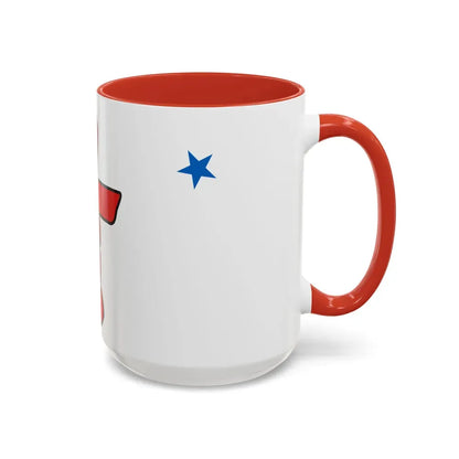 Flag of Nunavut Canada - Accent Coffee Mug - Go Mug Yourself