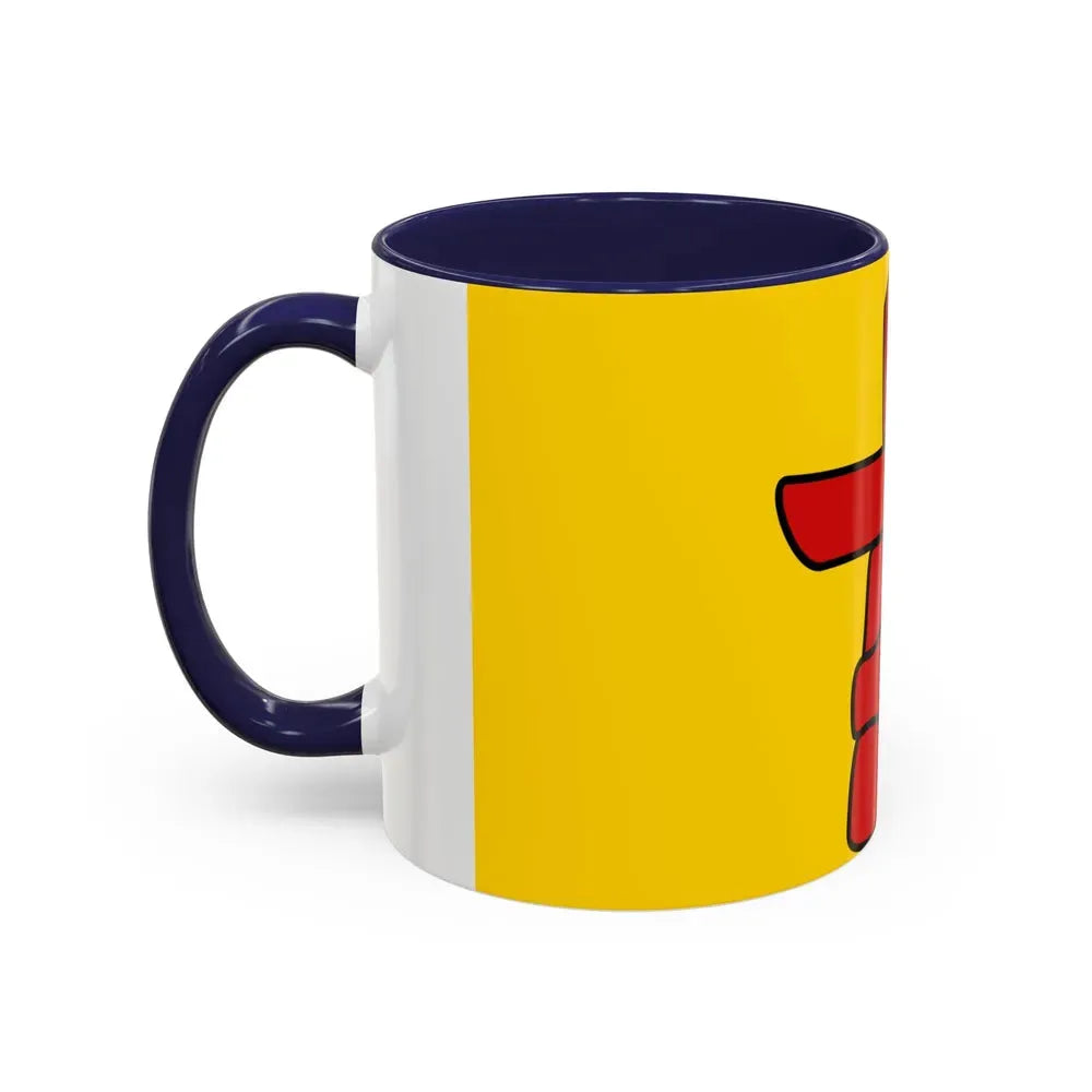 Flag of Nunavut Canada - Accent Coffee Mug - Go Mug Yourself