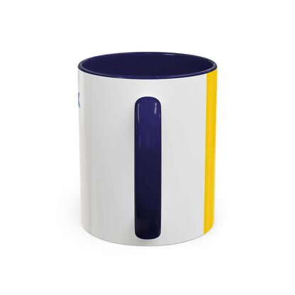 Flag of Nunavut Canada - Accent Coffee Mug - Go Mug Yourself