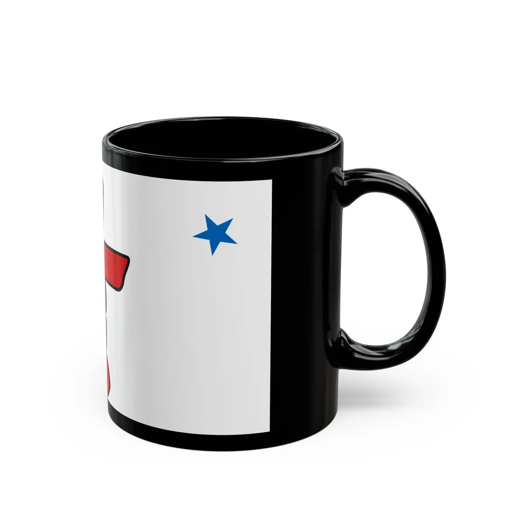 Flag of Nunavut Canada - Black Coffee Mug-Go Mug Yourself