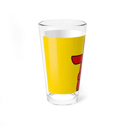 Flag of Nunavut Canada - Pint Glass 16oz - Go Mug Yourself