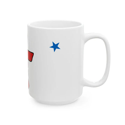 Flag of Nunavut Canada - White Coffee Mug-Go Mug Yourself