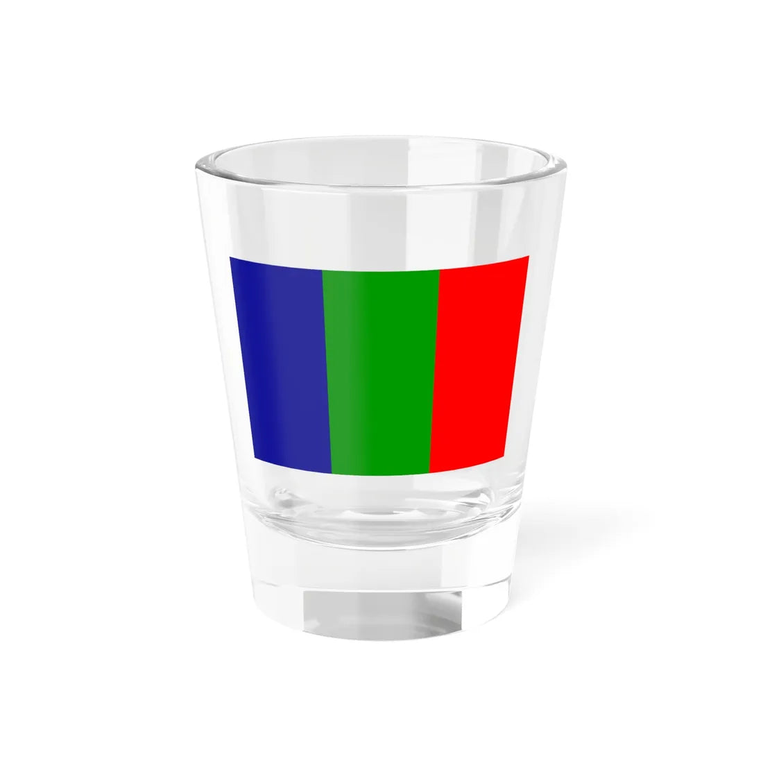 Flag of Nupe (Niger) Shot Glass 1.5oz 1.5oz - Go Mug Yourself