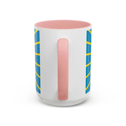 Flag of Nur Sultan Kazakhstan - Accent Coffee Mug - Go Mug Yourself