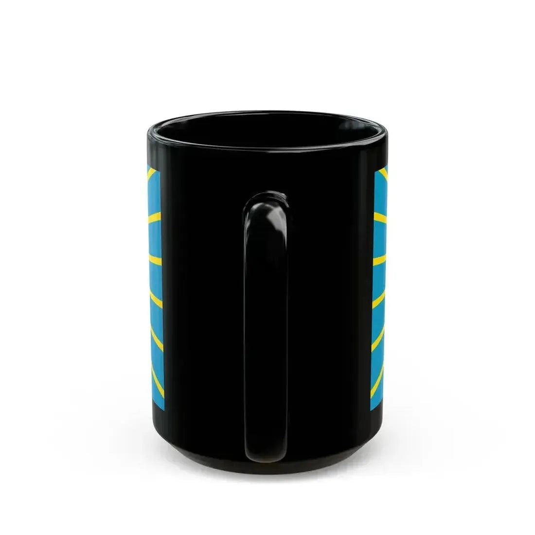 Flag of Nur Sultan Kazakhstan - Black Coffee Mug - Go Mug Yourself